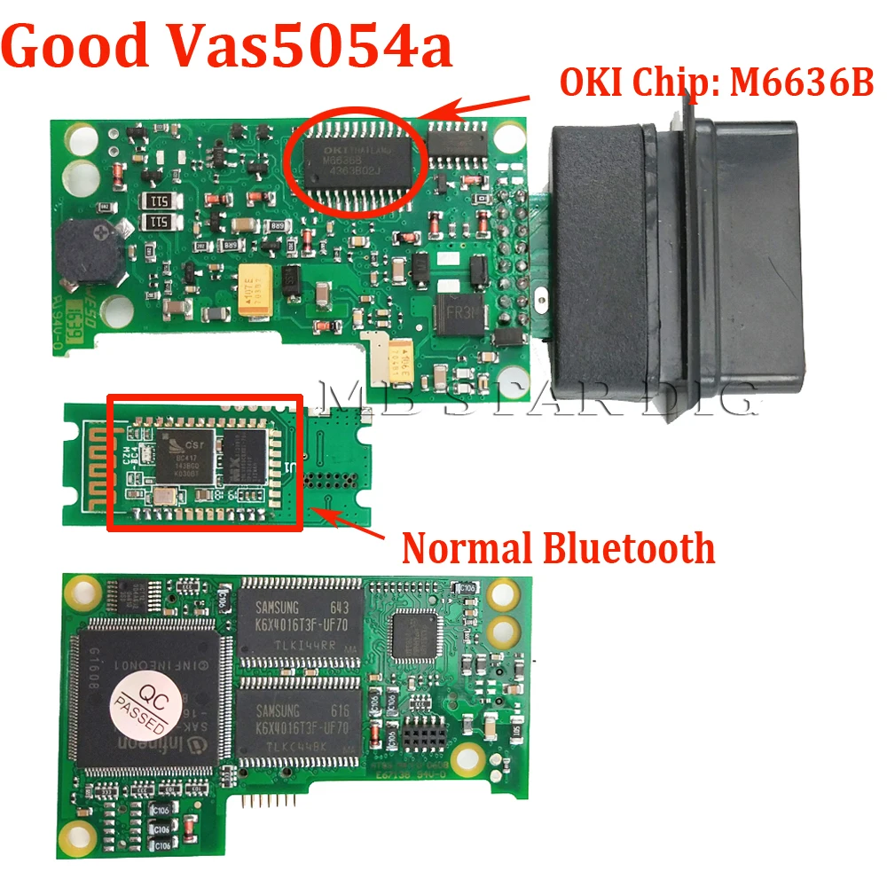 Новейший ODIS 5,16 VAS5054A Oki VAS 5054A полный чип непосредственно работает с HDS TIS программное обеспечение заменить OTC HDS