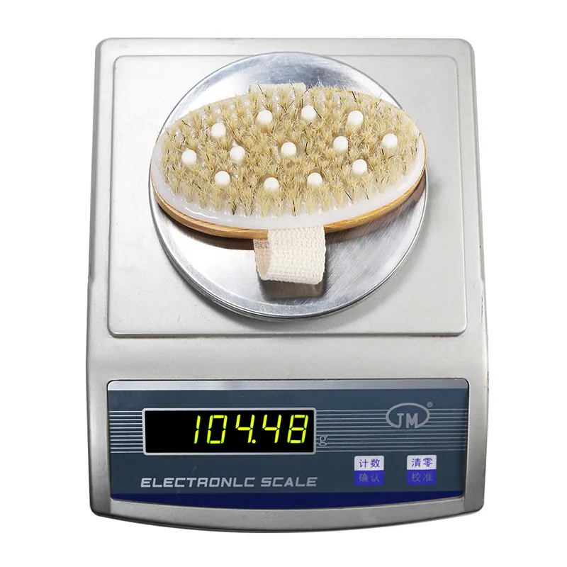 Подтягивает кожу эллиптической двух в одном Массажная щетка для тела головка