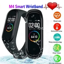 M4 Smart Wristband Replacement Straps Smart Band Heart Rate Activity Fitness Tracker  Blood Pressure Monitor Smart Bracelet