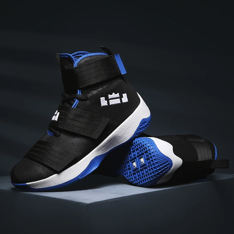 Men's Lebron James Basketball Shoes Breathable Sports Shoes Mens Ankle Boots Basketball Sneakers Cushioning Jordan Shoes Unisex
