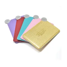 1PC Customize logo Unbreakable maquillaje portable shatter-proof stainless steel Cosmetic mirror makeup mirror birthday gift