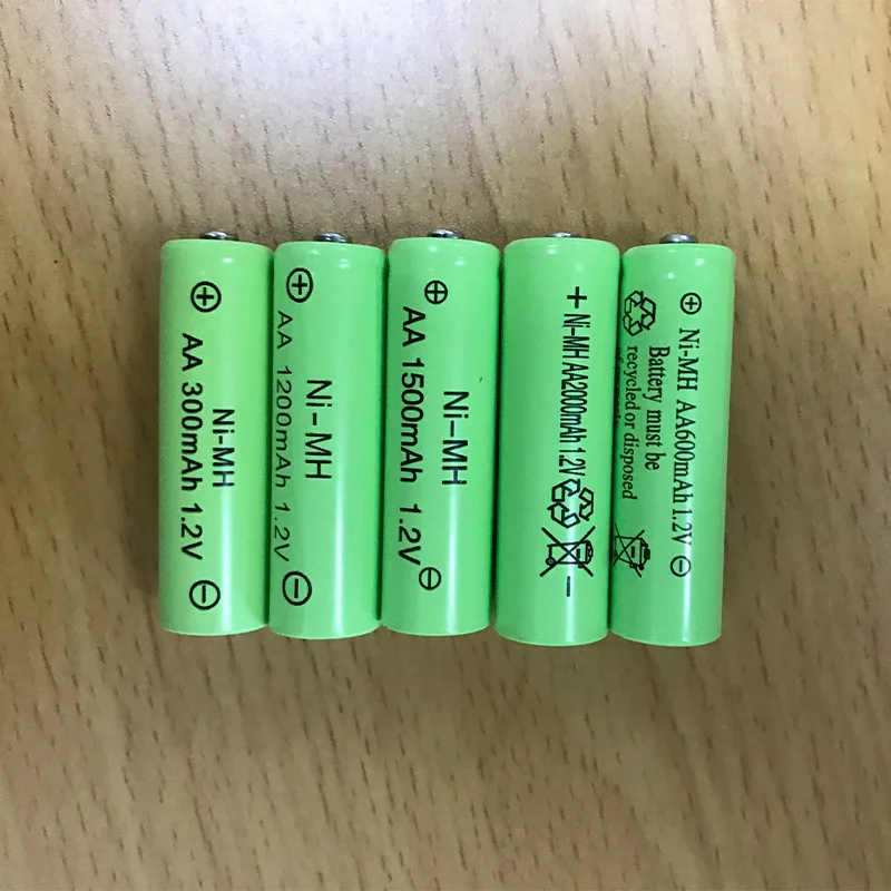 

Rechargeable battery Ni-MH battery AA 1.2V 2000mah battery for toy microphon