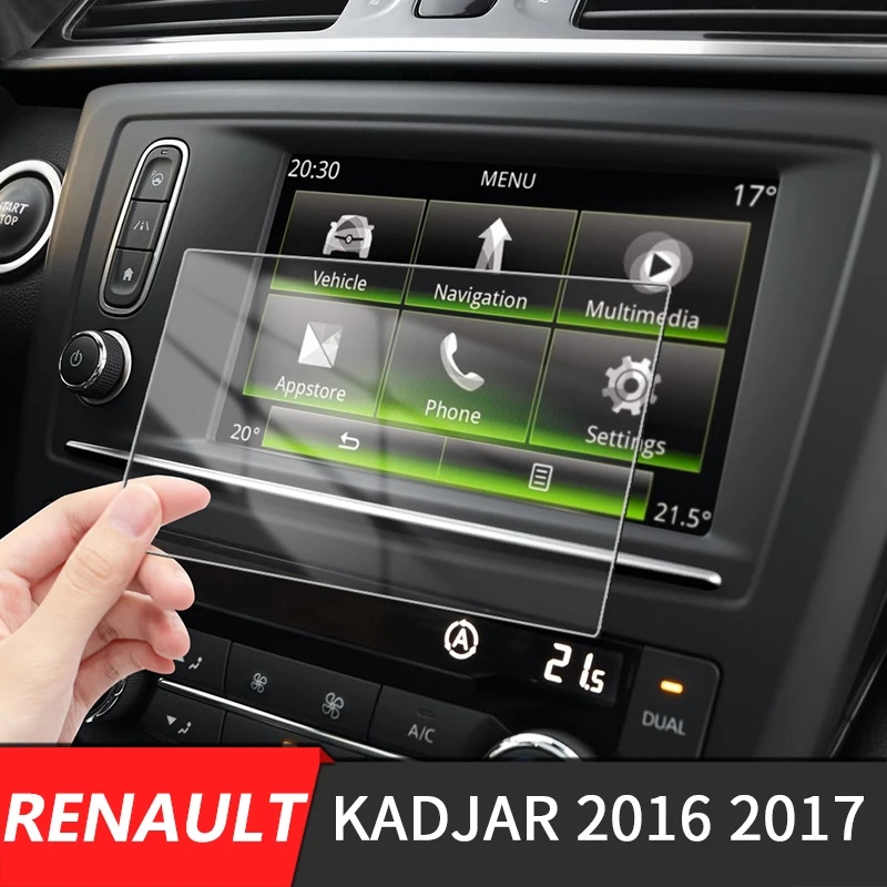150*90 мм для Renault Kadjar 2016 2017 Автомобильная GPS навигация ЖК экран Стеклянная стальная