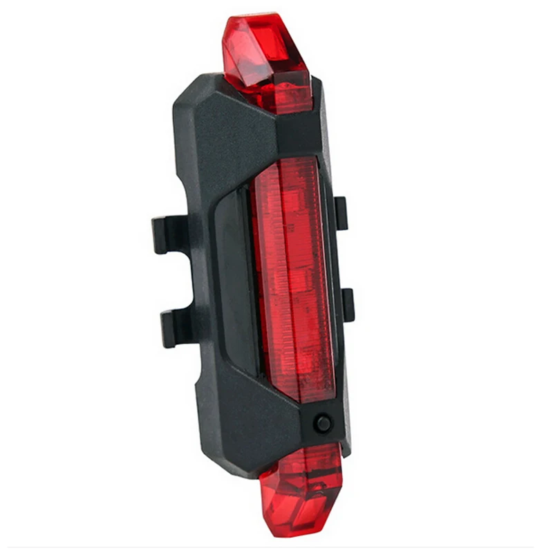 NEWKBO Portable USB Rechargeable Bike Bicycle Tail Rear Safety Warning Light Taillight Lamp Super Bright | Лампы и освещение