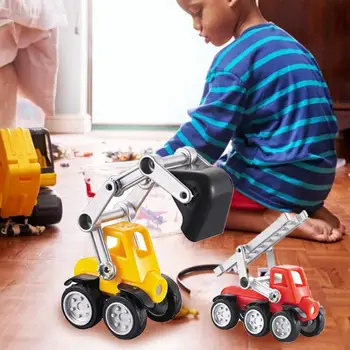 

Assembled building blocks engineering vehicle