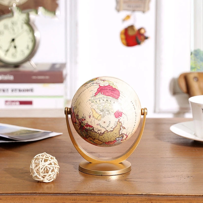 Английское издание глобус Карта мира украшение глобус с золотой основой винтажный пьедестал подарок на день рождения комната офис