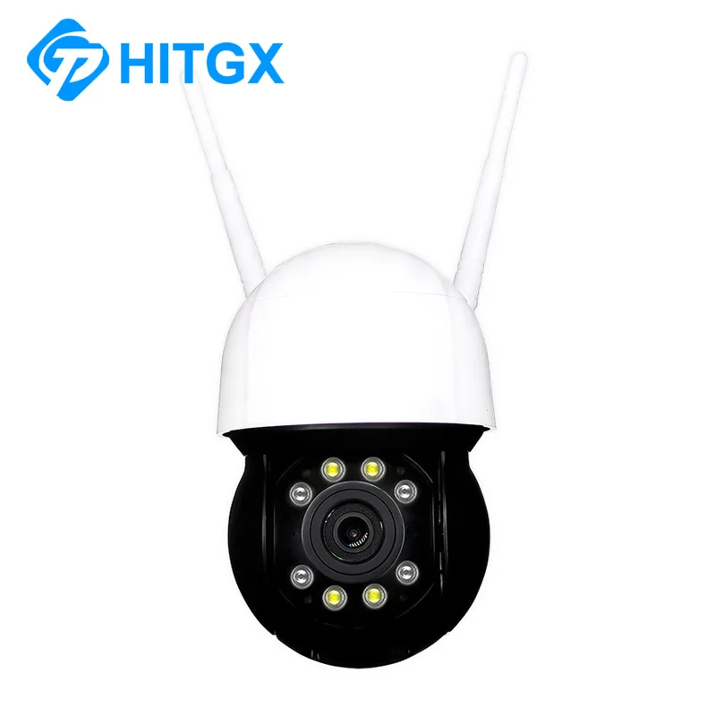 

2MP Mini Ball Camera 10x Zoom Waterproof Humanoid Tracking WIFI Security Camera HD Full Color Night Vision TF Card Camera