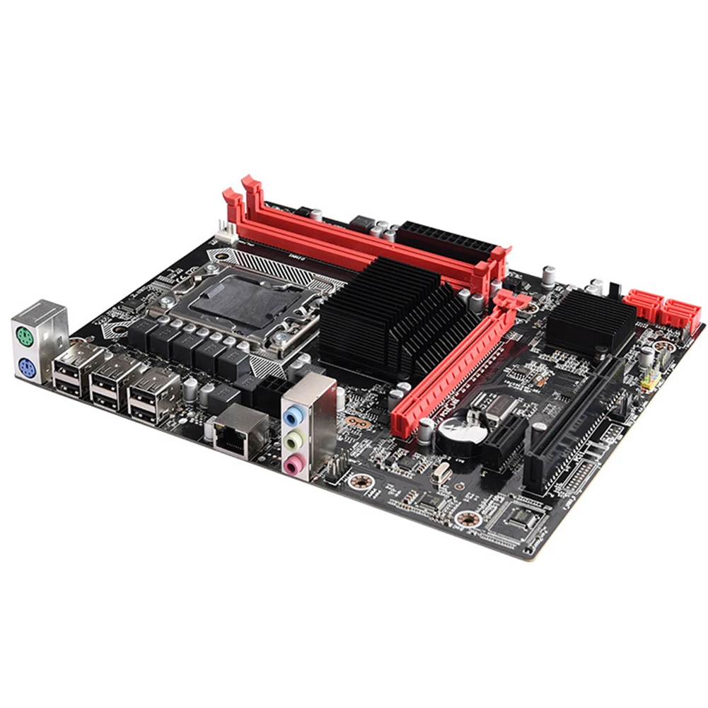

X58 Gaming Stable PCI Express Desktop Computer LGA 1366 Office Dual Channel Motherboard Solid State 32G DDR3 USB2.0 Memory