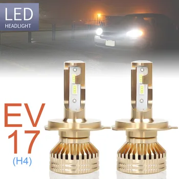 

2pc Car Headlight Bulb H4 HB2 9003 12000LM 6000K White Super Bright TX3570 Chip IP67 Waterproof White Light for Car Truck SUV RV