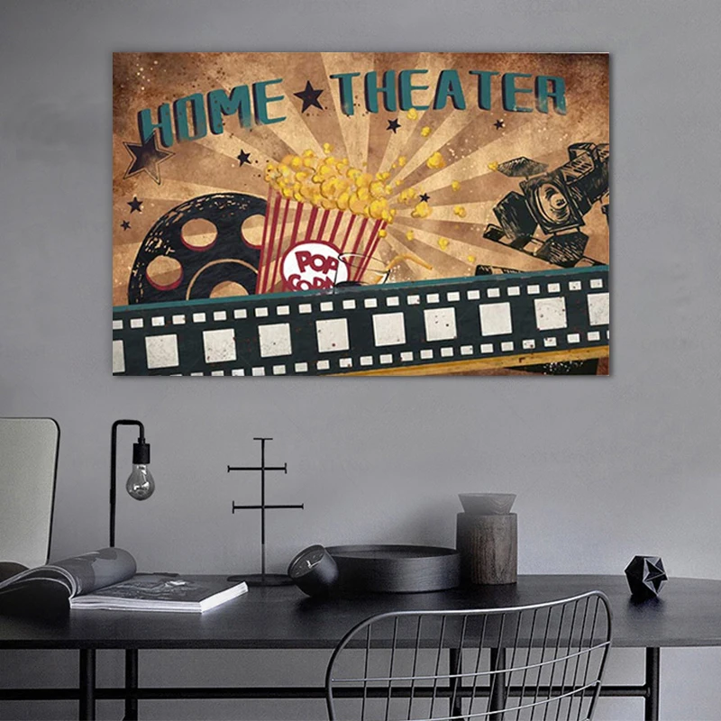 Home Theater Wall Murals