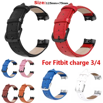 

Top Quality For Fitbit Charge 3 Bracelet Charge3 Wrist Band Replacement Watchband Watch for Fitbit Charge 4 Leather Strap