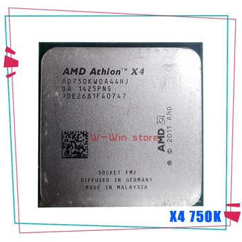 

AMD Athlon X4 750 X4 750K AD750KWOA44HJ Quad-Core FM2 3.4GHz 4MB 100W CPU processor X4-750K (working 100%) Socket FM2 X4 750