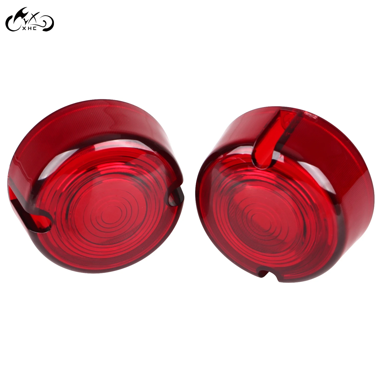 Motorcycle ABS Plastic Red Turn Signal Lens Cover For Harley Dyna FXR FXD FXRP Softail FXSTC FXST Sportster XLH883C XLH1200C | Автомобили