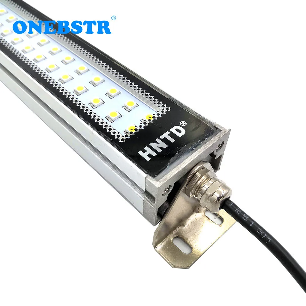 Ferramenta de Luz à Prova de Explosão de Metal à Prova Hntd Fresadora Máquina Dip67 Água Ip67 Oficina Trabalhando Longa Lâmpada Torno Dc24v - Ac220v Td47 Led Cnc - Imagem 5