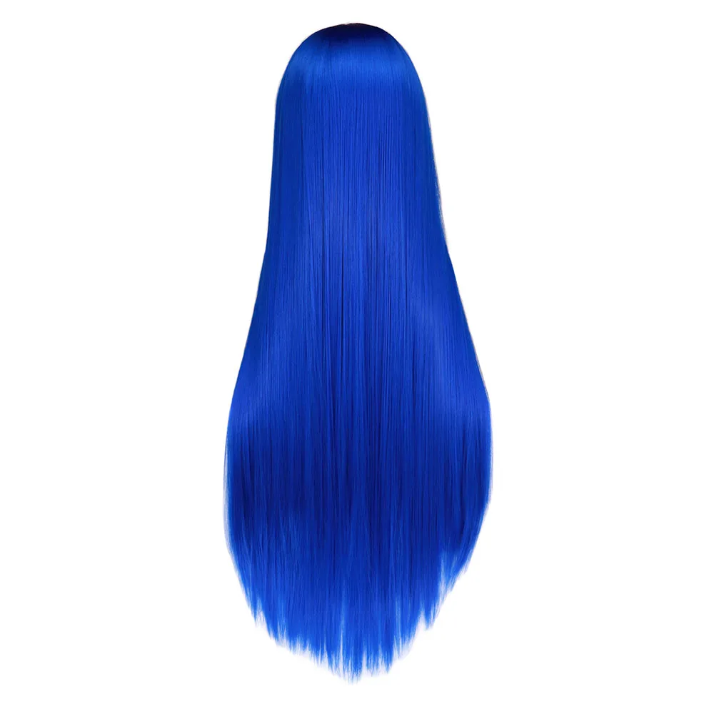 Long Staight Cosplay Wig Heat Resistant Synthetic Hair Hair Anime Party Wigs Women Cosplay Accessories +Free Wig Cap wonder woman costume