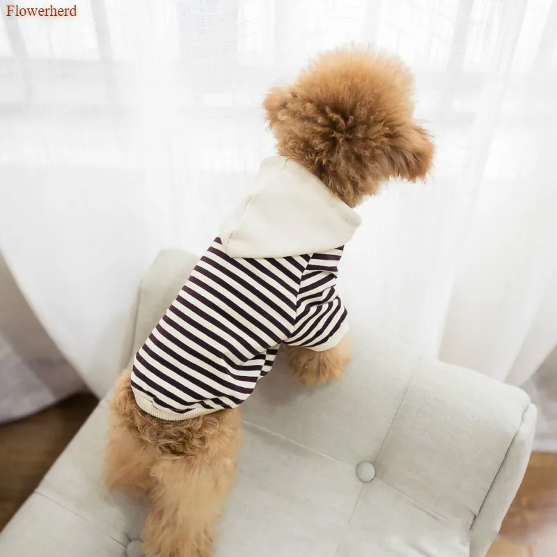 Новая хлопковая одежда для собак, зимние теплые куртки для собак, щенков, Рождественская одежда, толстовки для маленьких и средних собак
