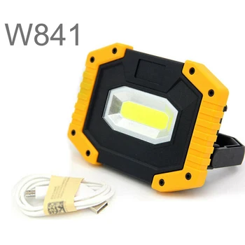 

1pc Flashlight Work Light Rechargeable Searchlight Portable Maintenance