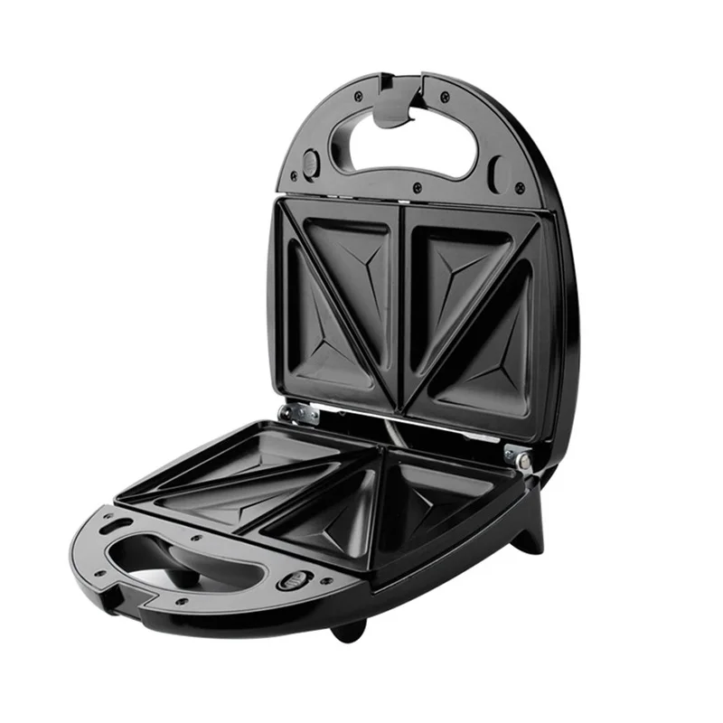 Electric Pancake Maker Waffle Sandwich Maker Breakfast Baking Mold Machine For Tubes Grill Bread Pressing Toaster Kitchen 750W