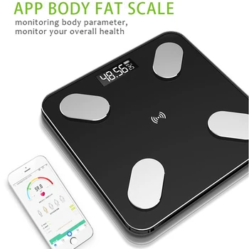 

Bluetooth Scales Floor Body Smart Electric Digital Weight Health Balance Scale LCD Display Electronic Weight Scale Dropshipping