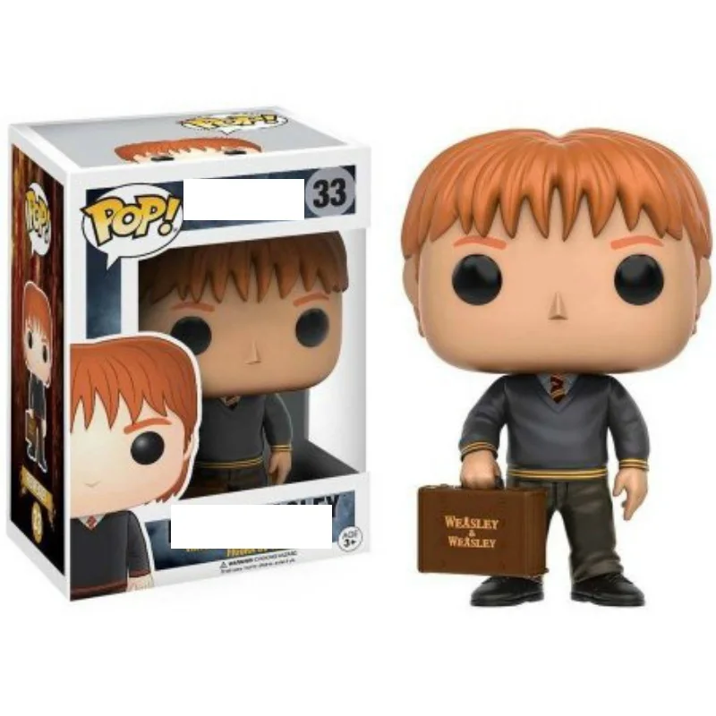 Funko Pop Harri potter Волшебная школа Минерва Фильм Виниловые экшн и Игрушечные Фигурки Коллекционная модель игрушки для детей