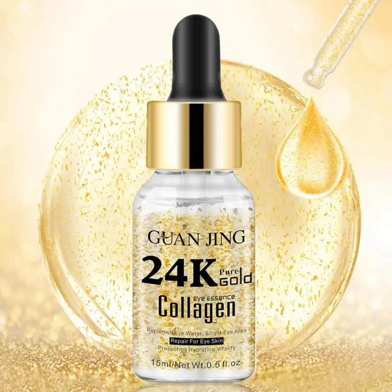 

24K Gold Collagen Liquid Concentrate Firming Skin Moisturizing Moisturizing Shrinkage Pore Lubrication face care Essenc
