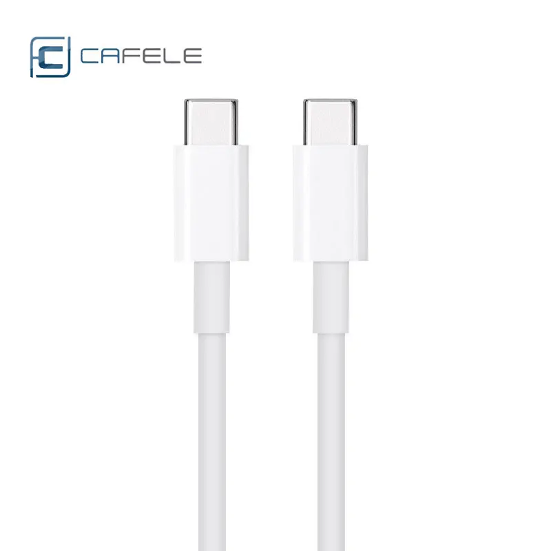 

CAFELE USB Cable 1m 2 m Type-c White 3A Fast Charge Data Line For Xiaomi Redmi Mi9 Mi8 Huawei Nova Oppo Vivo Interface Device