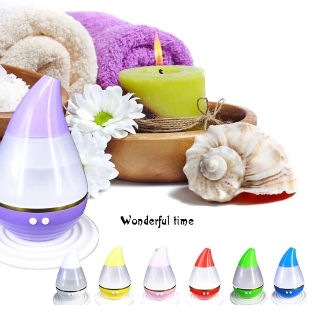 Mini Car Home Use USB Humidifier Water-drop Air Purifier Aroma Diffuser USB Electric Aroma air diffuser Ultrasonic humidifier