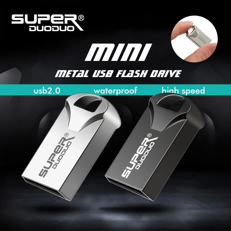 Мини-usb флеш-накопитель металлический USB 3,0 флэш-накопитель 64 ГБ 32 ГБ высокоскоростной флеш-накопитель 16 Гб USB 3,0 флешка