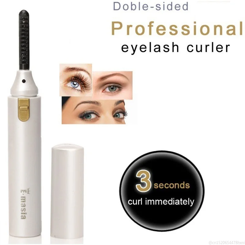 

1Pcs 3 Seconds Electric Auto Heating Eyelash Curler Perm Curling Iron Makeup Lashes Applicator Eye Lashes Curler Beauty Tools