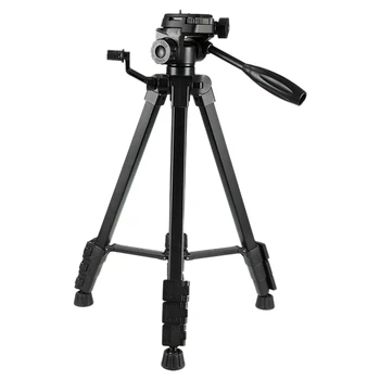 

Digital Camera Tripod, Portable Video Camera Telescopic Tripod, 170cm Extension Height Bracket 1/4 Inch Thread