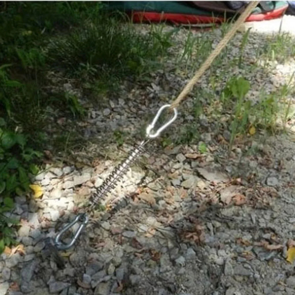5pcs Large Tension Spring, Camping Beach Tent Rope Tensioner/Tightener Tightening Spring for Tarp Canopy Awning