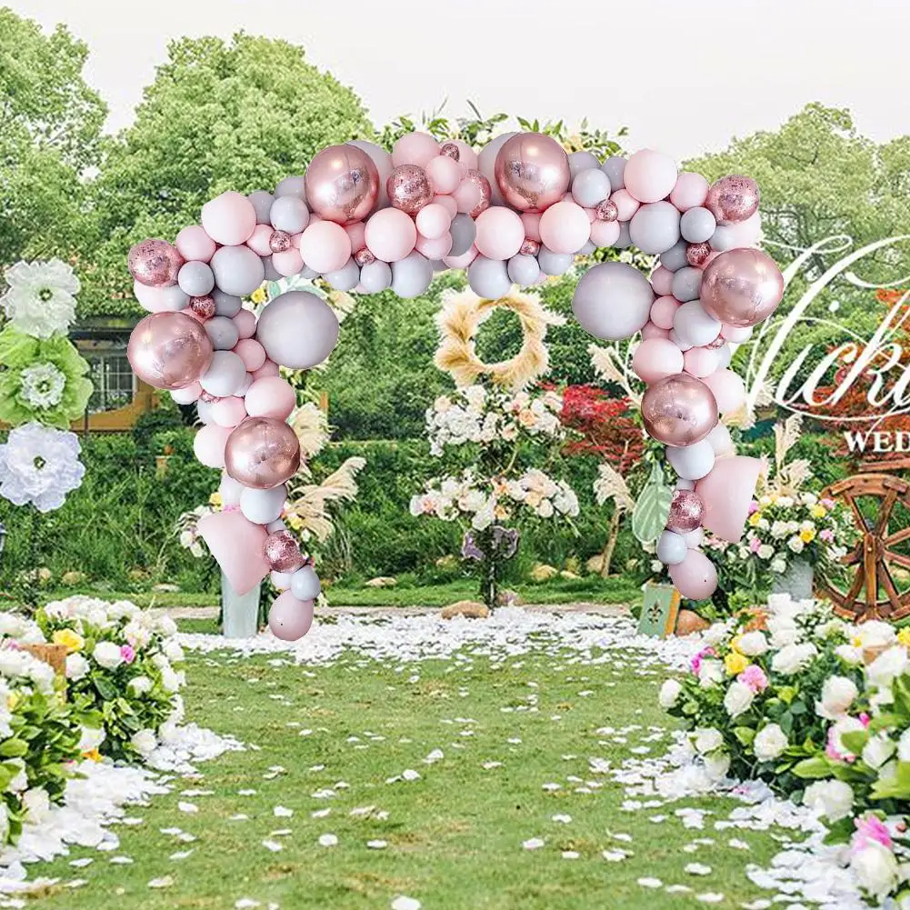 Macaron Colorful Balloons Chain Set Balloon Arch Garland Kit Birthday Wedding Supplies Valentine's Day Decoration Balloon