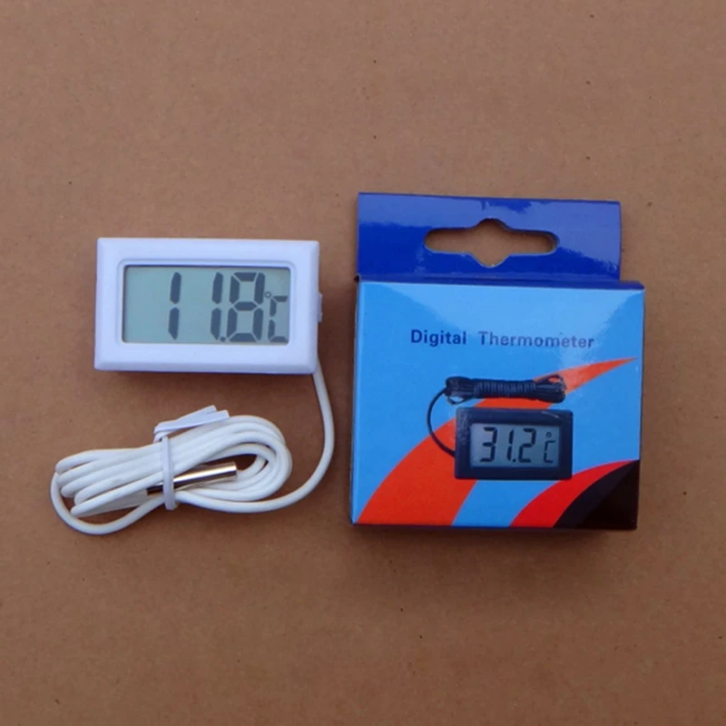 

Digital Electronic Thermometer Temperature Sensor Instruments Meter Pyrometer Water