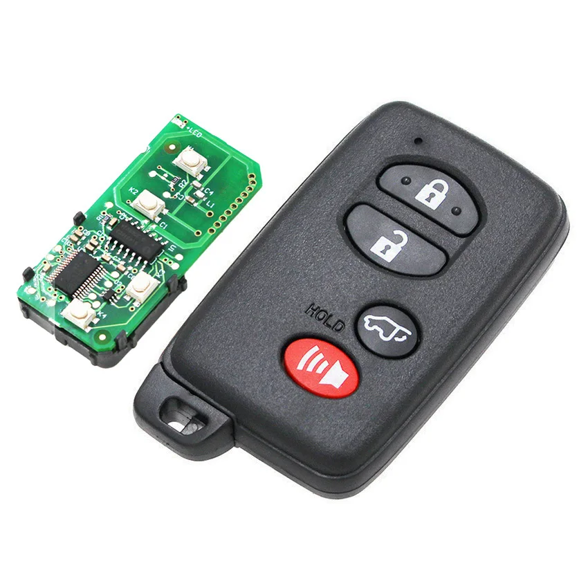 3+ 1-SUV Кнопка смарт-карта США ASK314.3Mhz ID71-0140 с TOY48 Аварийный ключ использовать для Toyota Carmy eiz Pardoa Aalon 2005-2010