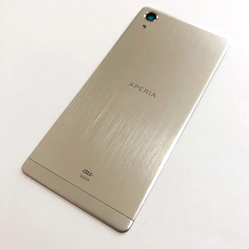 Чехол для sony Xperia X Performance XP, металлическая задняя крышка для батареи, чехол для задней двери, чехол для sony Xperia XP с логотипом