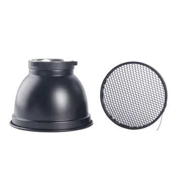 

Honeycomb Grid Reflector Set 60 Degree Flash Photography Strobe Diffuser Standard Cover 7 Inch Accessories Studio Mount Lighting