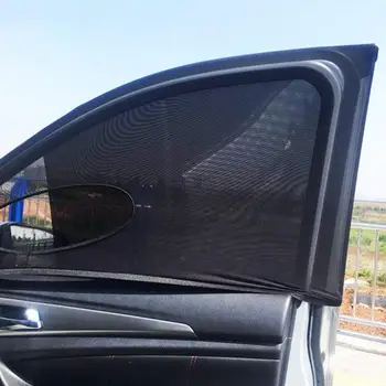 

General Summer Sunshade For Car Curtain Side Window Sunscreen Heat Insulation Curtain Mosquito Proof Window Cover