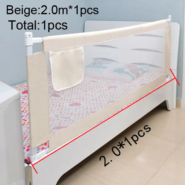 Складные Безопасные ворота безопасности для детей, ограждение для детской кроватки, барьер для детей, Детский манеж, загон для детской площадки - Цвет: Dbeige2.0