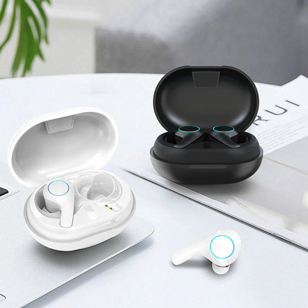Wireless Bluetooth 5 0 Earphone Long Standby Headset In ear Headphone with Charging Case