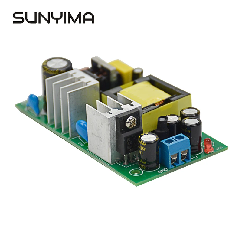 SUNYIMA 1 шт. AC 85-265 в к DC 12 В 2A AC DC импульсный модуль питания плата понижающий модуль встроенный контроль в мощности