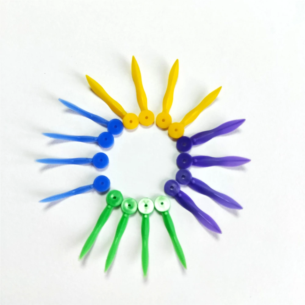 100 шт./кор. Стоматологическая Одноразовые клинья с отверстием для всех 4 размера