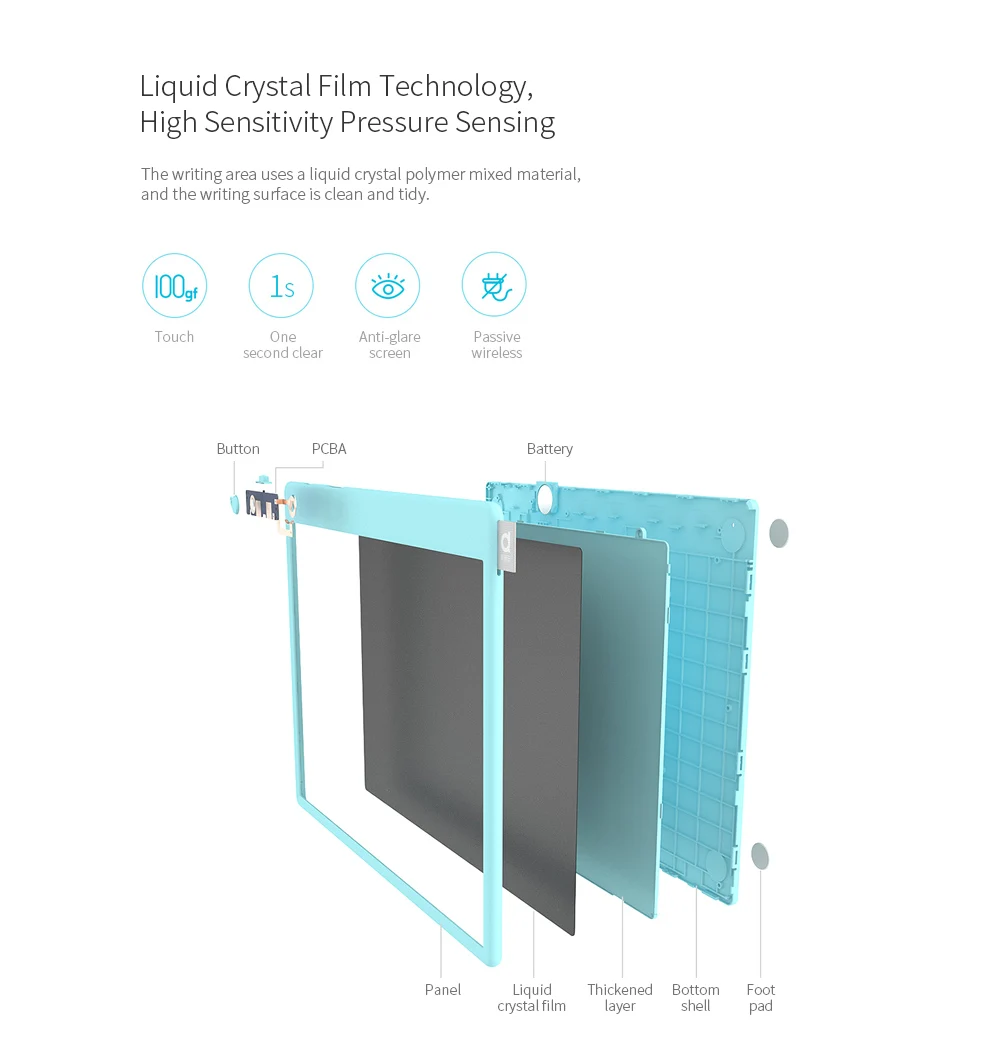 13.5 inch Large-screen Smart Blackboard Seamless Narrow Border from Xiaomi youpin