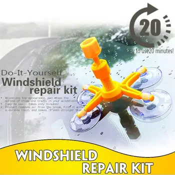 

Car Window Repair Tools Windshield Repair Kits DIY Glass Scratch Windscreen Crack Restore Window Screen Polishing