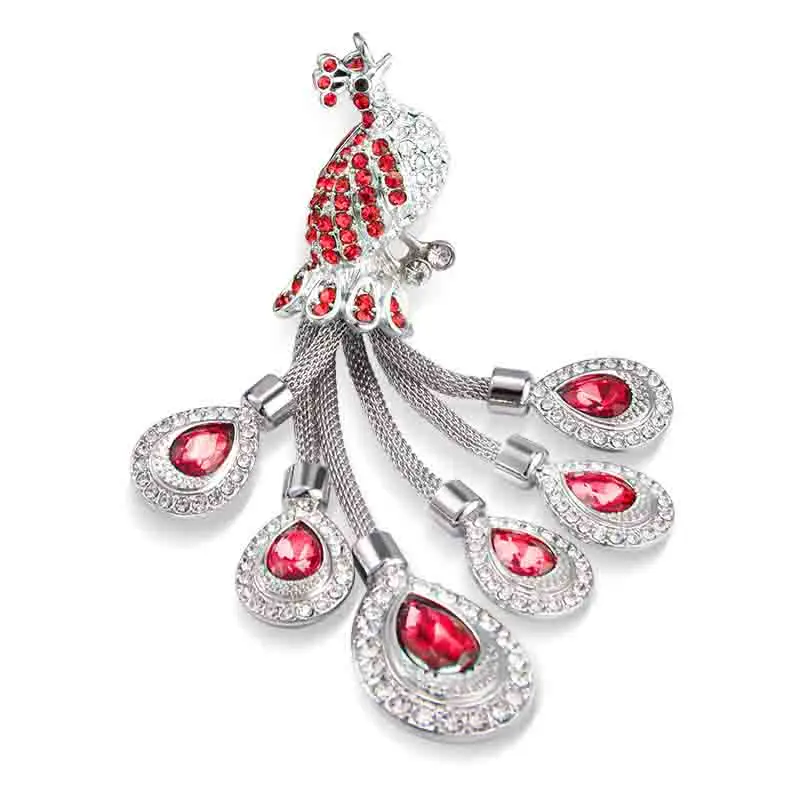 

Car Pendant Rearview Mirror Phoenix Crystal for Car Keys High-grade Crystal Water drop Vehicle Hanger Accessories Gifts