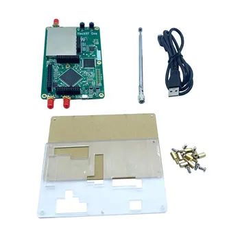 

One 1MHz-6GHz Radio Platform Development Board for hackrf Software-Defined RTL SDR Demoboard Kit With acrylic shell