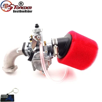 

STONEDER Mikuni VM22 26mm Carburetor 38mm Air Filter 25mm Manifold Intake For 110cc 125cc 140cc Engine Pit Bike
