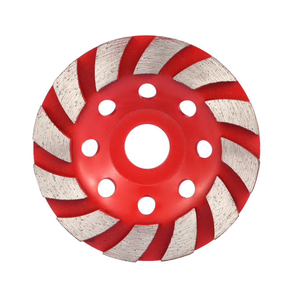 

100mm 4" Diamond Segment Grinding Wheel Disc Bowl Shape Grinder Cup Concrete Granite Masonry Stone Ceramics Terrazzo Marble