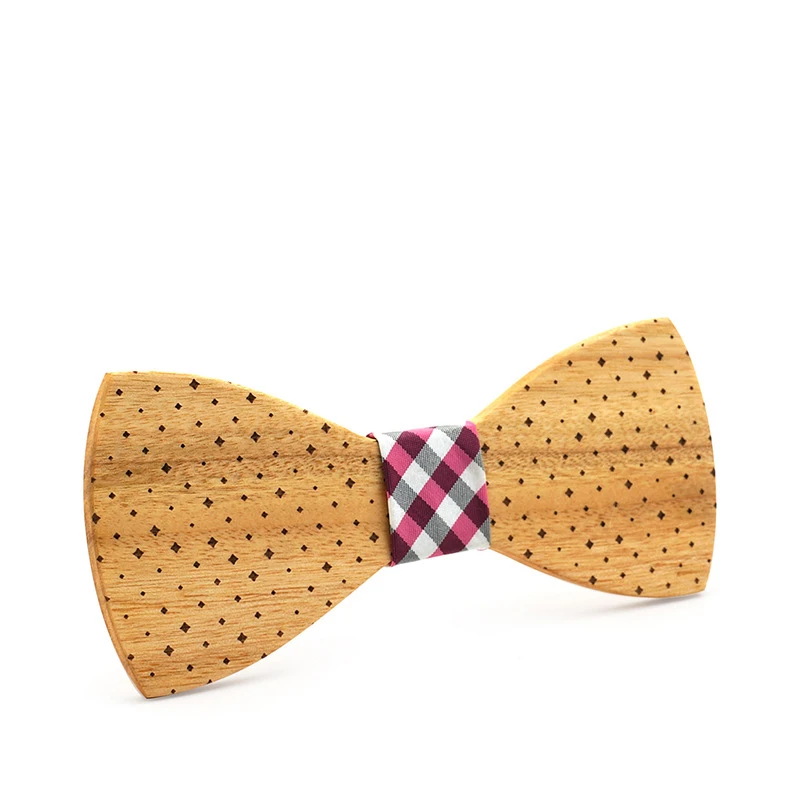 Модный Оригинальный деревянный галстук-бабочка галстук мужской бренд галстук-бабочка ручной работы Деревянный воротник цветок горячий