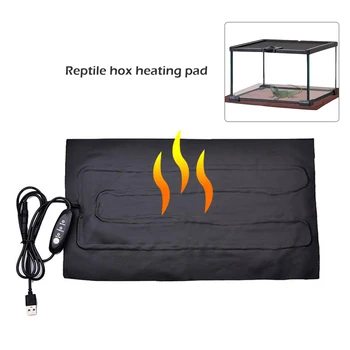 

8.5W Reptile Heating Mat USB Reptile Heating Pad Amphibians Pet Floor Heating Heating Film Heat Mat for Aquariums