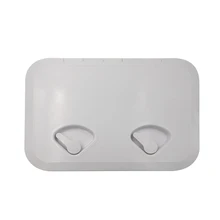 315*440mm ABS Plastic Anti Aging Ultraviolet white Deck Marine Hatch Deck Access Hatch Boat Hatches Inspection Yacht Cover RV